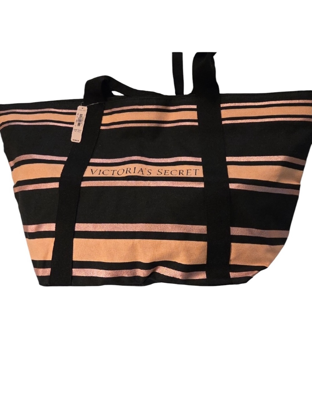 Victoria’s Secret Oversized Weekender Tote Bag 🖤💗 - Picture 1 of 11